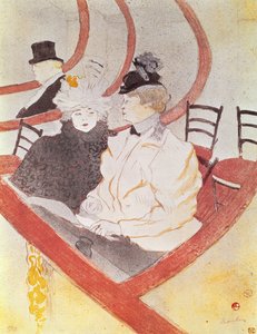 Die Große Loge, 1897 von Henri de Toulouse Lautrec